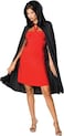Rubies 45 Black Taffeta Cape for Adults Unisex No Size