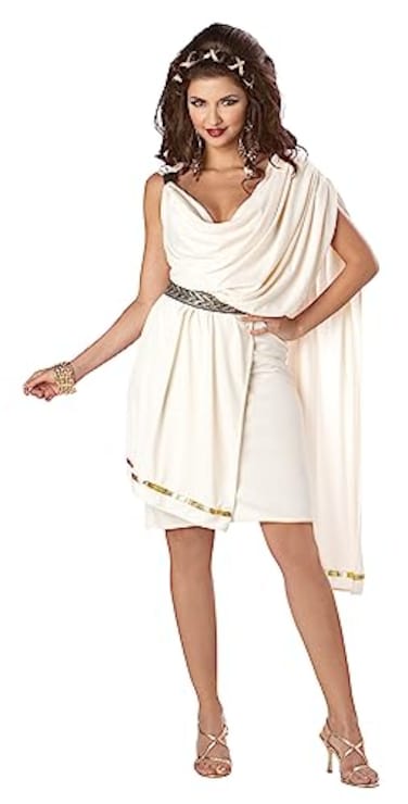 California Costumes Womens Deluxe Classic Toga Costume Medium