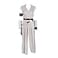 MZXDY Rey Suit Warrior Battle Suit With Belt Character Cosplay Costume for Women