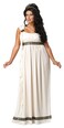 California Costumes Plus Size Olympic Goddess Costume 2X Ivory