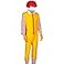 AudMsier 4 Pcs Halloween Clown Costume Set for Adults Wig Clothes Gloves Included Carnival Cosplay OutfitL