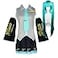 Han shan Cosplay Costume Dress Uniform Outfits Full Set with Socks Comic Con HalloweenSuit green WIGM