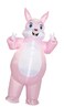 GOPRIME Inflatable Adult Bunny Costume Pink