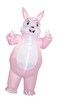 GOPRIME Inflatable Adult Bunny Costume Pink