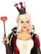 Leg Avenue Womens 2 Pc Crown and Scepter Costume Set BlackRed OS