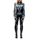 Sumtory Women 3D Halloween Bodysuit Robot Print Bodycon Full Length Jumpsuit L
