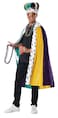California Costumes CaliCo Mardi Gras Cape Crown One Size