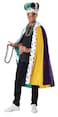 California Costumes CaliCo Mardi Gras Cape Crown One Size