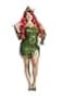 Party King Womens Plus Size Poisonous Villain Green 4XLarge