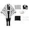 Okazaki Iguro Costume Kimono Halloween Outfit Iguro 2XL