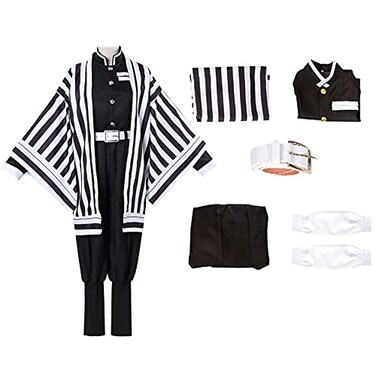 Okazaki Iguro Costume Kimono Halloween Outfit Iguro S