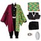 Rarashik Men Anime Cosplay Kimono Cosplay Costume Uniform Halloween Outfit Set S Giyuu