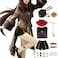 TMSREBU Hu Tao Cosplay Costume Halloween Outfit with Hat for Women