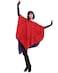 miccostumes Womens Cartoon Cosplay Costume Spider Web Poncho for Halloween One Size