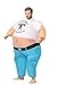 GOPRIME Personal Trainer Inflatable Costume Blow Up Workout Suit Shoulder Press Adult Size