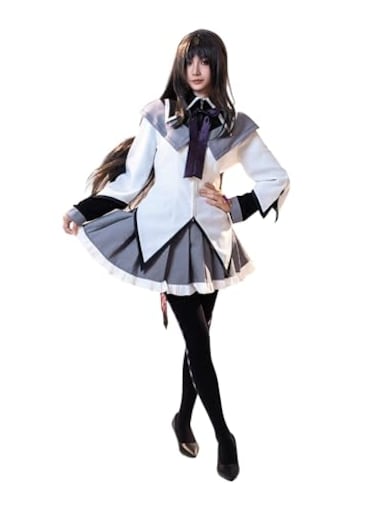 OSIAS Women Akemi Homura Cosplay Costume S