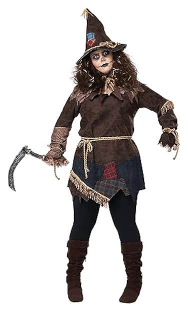 California Costumes Womens Plus Size Creepy Scarecrow Costume 2X