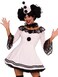 Leg Avenue womens Adult Sized Costumes WhiteBlack Medium Large US