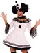 Leg Avenue womens Adult Sized Costumes WhiteBlack Medium Large US