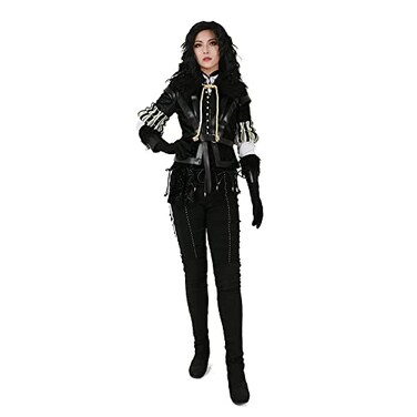 miccostumes Womens Anime Costume Jacket Pants and Accessories for Witch Cosplay WS