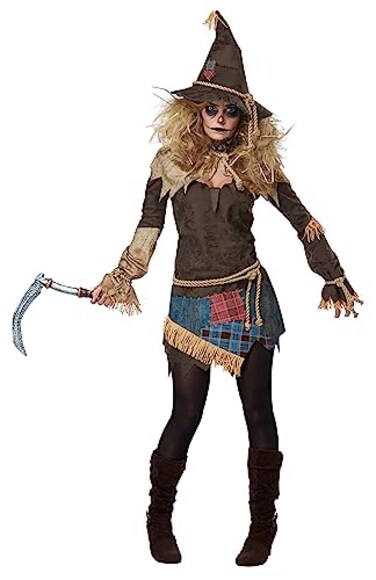 California Costumes Creepy Scarecrow Womens Costume XLarge