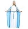 Fun World Womens Costumes Adult Mary Whiteheather Lake Blue Plus