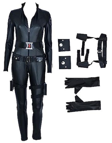 Cosplay.fm Cosplayfm Womens Widow Universe Space Cosplay Costume Bodysuit L