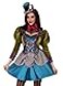 Leg Avenue Womens 3 Piece Deluxe Mad Hatter Costume LARGE Multicolor