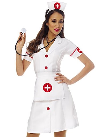 Costume Culture Womens Classic Nurse Costume White Large