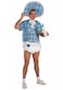 Rubies Blue Baby Boomer Costume for Adults Mens Standard