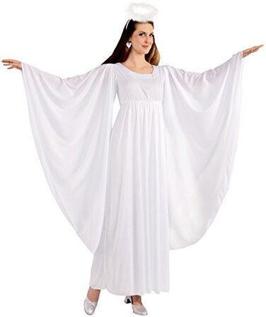 Rubies Angel Deluxe Costume for Adults Womens Plus