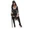 UNDERWRAPS Voo Doo Priestess Costume Multi Small
