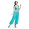 Disguise Disney Womens Jasmine Deluxe Adult Costume Turquoise XLarge