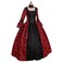 1791's lady 1791s lady Womens Victorian Rococo Dress Inspration Maiden Costume red M
