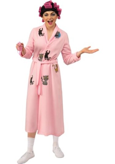 Rubies Crazy Cat Lady Costume Robe for Adults Womens Standard