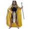 DSplay Men Egyptian Costume Cosplay Adult Pharaoh Halloween Party