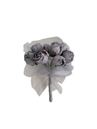 Rubies Corpse Bride Emily the Corpse Bride Bouquet Costume Accessory for Adults Womens One Size Grey