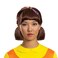 Disguise Squid Game Doll Costume Official Squid Game Young Hee Doll Adult Costume Size 46