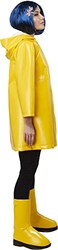 NECA Rubies Coraline Coraline Rain Coat Costume for Adults Womens Large