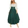 Mingyuezai Women Renaissance Costume Medieval Victorian High Waisted Button Skirt SetLZ2880GNST