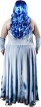 Rubies Corpse Bride Emily the Corpse Bride Costume Dress for Adults Womens 3X