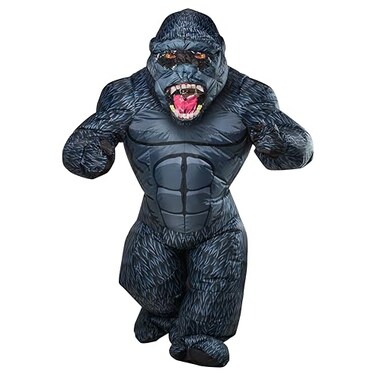 Rubies Gorilla Inflatable Costume for Adults Unisex One Size