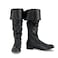DUNHAO COS Medieval Male and Female Renaissance Pull On Mid Calf Gothic Boots Flat Jazz Boots Renaissance Boot US 9510CH 43