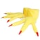 Tequise Rooster Chicken Cuffs Feet Costume Shoes Covers Yellow