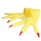 Tequise Rooster Chicken Cuffs Feet Costume Shoes Covers Yellow