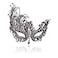 Aqearl Masquerade Mask for Women Soft Metal for Venetian Bendable Foldable Adjustable for Party Prom Ball Costume