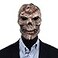 Vmonke Creepy Full Head Skull Mask Halloween Scary Latex Helmet for Cosplay Party Props