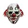 longpo Halloween Scary Evil Clown Mask Horror Face Zombie Costume