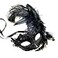 MasqStudio Brocade Lace Masquerade Ball Mask Burlesque Birthday Prom Wedding Party Black
