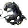 MasqStudio Brocade Lace Masquerade Ball Mask Burlesque Birthday Prom Wedding Party Black